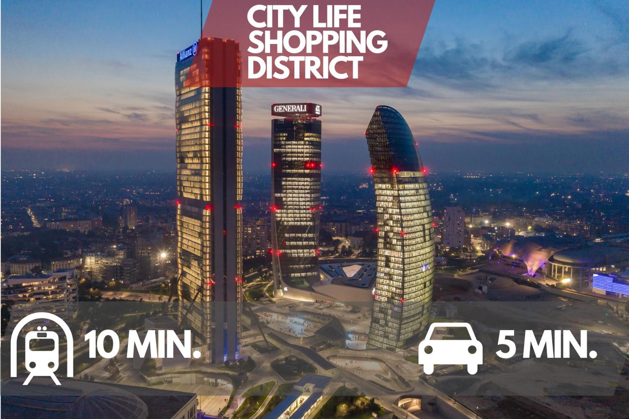 Citylife, Sempione, Close To Metro M5 Μιλάνο Εξωτερικό φωτογραφία